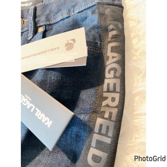 Karl Lagerfeld Logo Jeans - Picture 4 of 9